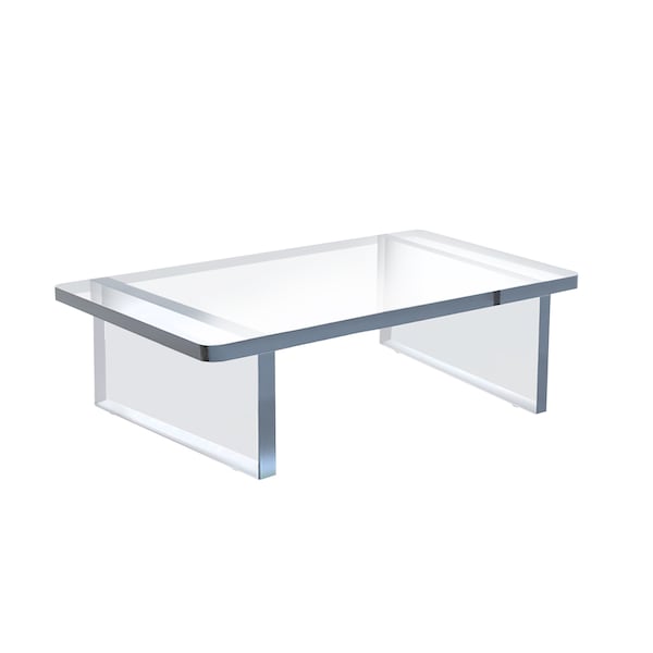 4"H Clear Acrylic Deluxe Riser Display